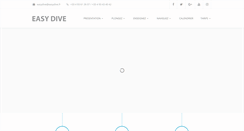 Desktop Screenshot of easydive.fr
